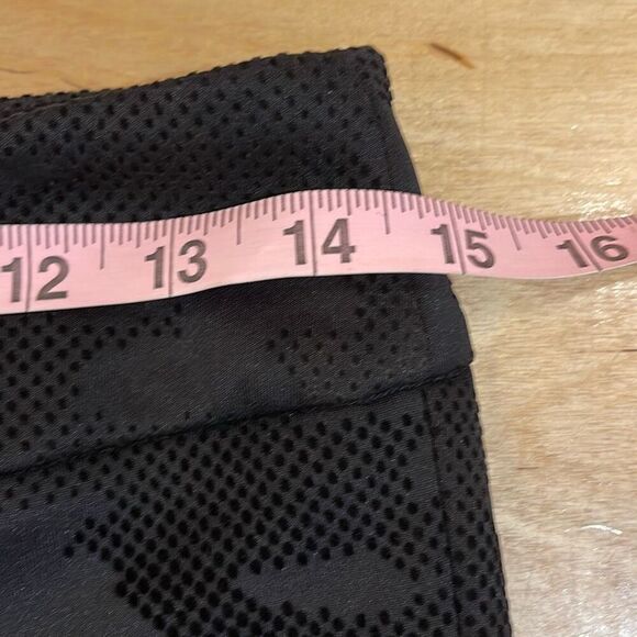 Estelle and Finn Womens Camouflage Stretch Mid Rise Leggings‎ Black Gray Medium - Picture 8 of 10